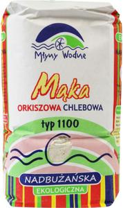 MKA ORKISZOWA CHLEBOWA NADBUASKA TYP 1100 BIO 1 kg - MYNY WODNE (EKO OAZA) - 2860537714