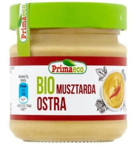 MUSZTARDA OSTRA BIO 170 g - PRIMAECO - 2860537747