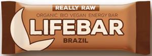 BATON Z ORZECHAMI BRAZYLIJSKIMI RAW BEZGLUTENOWY BIO 47 g - LIFEFOOD - 2860537843