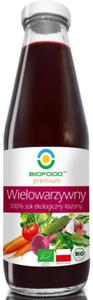 SOK WIELOWARZYWNY KISZONY BIO 500 ml - BIO FOOD - 2860538088