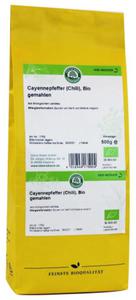 CHILI (PIEPRZ CAYENNE) BIO 500 g - HORECA (LEBENSBAUM) - 2860538355