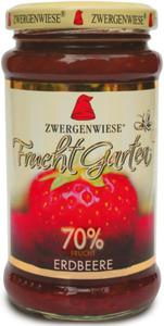 MUS TRUSKAWKOWY (70% OWOCW) BEZGLUTENOWY BIO 225 g - ZWERGENWIESE - 2860538573