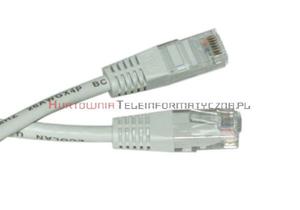 UTP Patch cord 2,0 m. Kat.6 szary - 2860526097