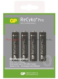 GP RECYKO+ Pro Akumulator AAA; 1.2V; 800mAh (opak 4 szt)