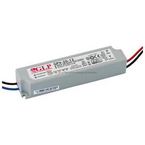 MW/GLOBAL POWER zasilacz impulsowy 12V/2A IP67 - 2860526370