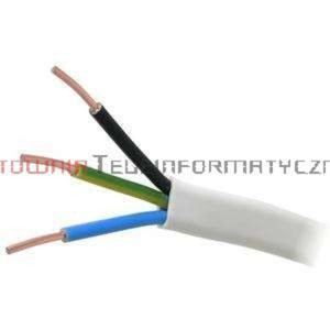 Kabel elektryczny drut 3x2,5mm YDYp paski - 2874284179