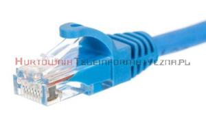 UTP Patch cord 20,0 m. Kat.5e niebieski - 2860526468