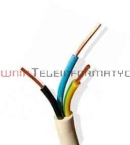 Kabel elektryczny drut 3x2,5mm YDY okrgy - 2867702358