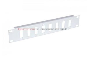 Patch Panel modularny 10" 8xRJ45 nie wyposaony, biay - 2868013903