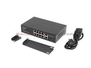 Lanberg RSFE-8P-2GE-120 Switch 8-Port FE PoE, 2-Port GE, 120W, RACK 19" - 2878389376