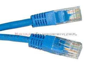 UTP Patch cord 1,0 m. Kat.6 niebieski - 1629407238