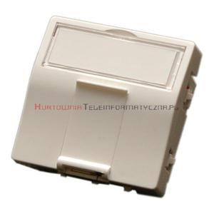 MMC Adapter ktowy 45x45 mm do moduw keyston 1xRJ45 - 1629407402