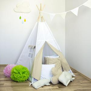 Namiot tipi dla dziecka "Pustynne safari" - zestaw mini - 2856725216