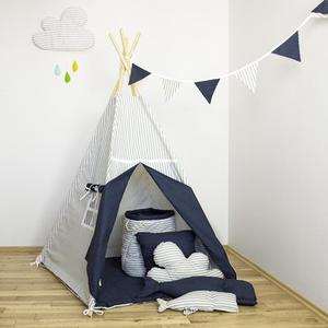 Namiot tipi dla dziecka "Wieczorna ba" - zestaw mini - 2856725218