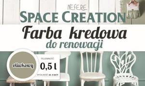 Farba kredowa do renowacji - oliwkowy 0,5l - 2861445232