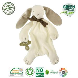 Maud N Lil Ears The Bunny Comforter Organiczny Miciutki Pocieszyciel dou dou z apk na smoczek