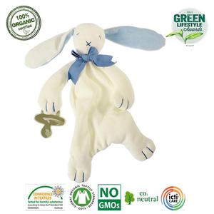 Maud N Lil Oscar The Bunny Comforter Organiczny Miciutki Pocieszyciel dou dou z apk na smoczek