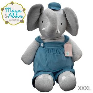 Meiya & Alvin - Alvin Elephant Cuddly Doll XXXL - 2861445804