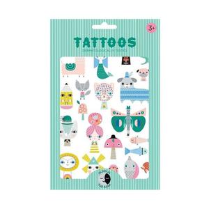 Petit Monkey - Tattoo Leopard glow in the dark imprezowy zestaw tatua - 2861445315