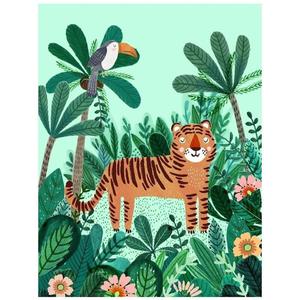 Petit Monkey - Poster Tiger 70 x 50 cm - 2861445321