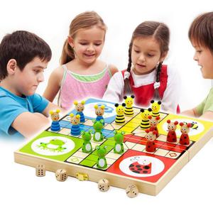 Drewniana gra Ludo Chiczyk Viga Toys - 2876611562