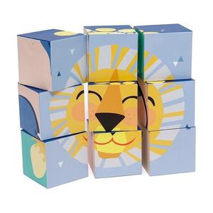 Petit Monkey - Oh Shiny day - klocki puzzle 9 elementw - 2861445356