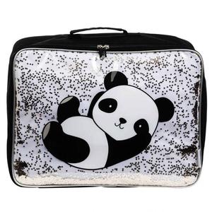 A Little Lovely Company - Lnica walizeczka GLITTER Panda - 2861445426