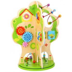 TOOKY TOY Dua Zabawka Edukacyjna Activity Tree Wielofunkcyjne Drzewo - 2861444068