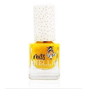 MISS NELLA - Bezzapachowy lakier do paznokci dla dzieci PEEL OFF Honey Twinkles - 2861445123