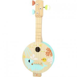 TOOKY TOY Drewniane Banjo Nauka Gry Dla Dzieci z Motywem Morza - 2864173627