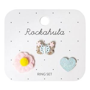 Rockahula Kids - 3 piercionki Meadow Butterfly - 2872854156