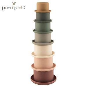 Pet Pet - silikonowa wiea z 7 kubeczkw Koku Stacking Cups - 2874061123