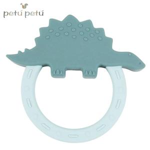 Pet Pet - gryzak silikonowy Dino Turquoise - 2874061127