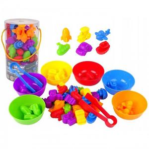 WOOPIE Gra Edukacyjna Sorter Kolorw Pojazdy 44 el. - 2875015002