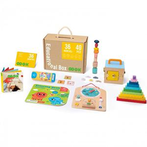 Tooky Toy Edukacyjne Pudeko dla Dzieci z 6w1 od 3 Lat - 2875112546