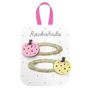 Rockahula Kids - 2 spinki do wosw Spotty Pumpkin - 2876109342