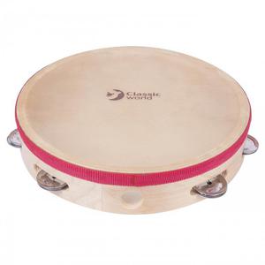 CLASSIC WORLD EDU Instrument Muzyczny Tamburyn 25 cm - 2876321119