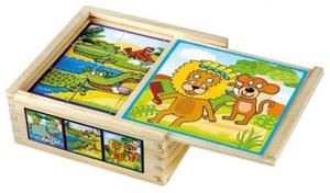 Puzzle kostki wesoe zwierzta - 2845265279