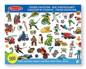 Zestaw naklejek dla chopcw 500 sztuk Melissa & Doug - 2845266015