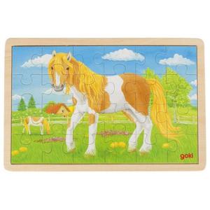 Puzzle drewniane konik pony - 2845265300