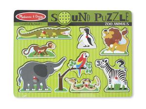 Puzzle dwikowe - Zoo