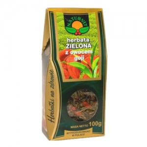 Herbata zielona z owocem goji 100g - 2504637915