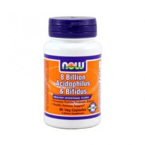 Probiotyki 8 Billion Acidophilus & Bifidus 60kaps. - 2504638779