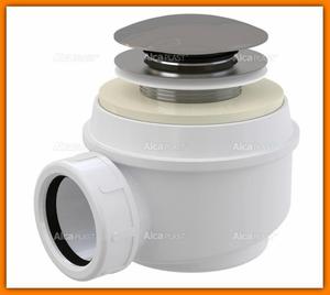 Syfon brodzikowy KLIK-KLAK NISKI 50 mm A465C-50 AlcaPLAST click/clack - 2860890147