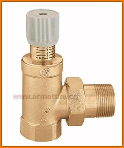 Zawr upustowo-rnicowy 3/4" 16M H2O PN10 Caleffi 519500 - 2860891089