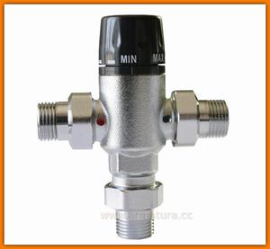 Mieszacz termostatyczny 1/2" SANITLINE ZTT1 zawr regulowany 25-55C - 2860891564