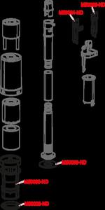 AlcaPLAST MS0095-ND uszczelka zaworu A09B - 2860891831