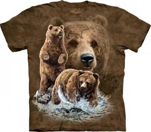 Find 10 Brown Bears - T-shirt The Mountain - 2861363074