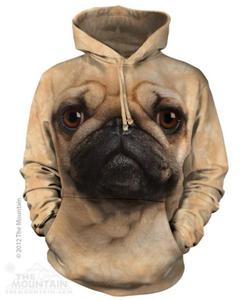 Pug Face - Mops - Bluza The Mountain - 2833178617