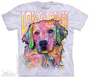 Love is Golden - T-shirt The Mountain - 2865873068